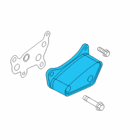 OEM 2018 Chevrolet Cruze Oil Cooler Diagram - 12678774