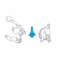 OEM 2018 Lexus NX300h Sensor Assy, Acceleration Diagram - 89190-78020