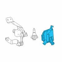 OEM Lexus Computer, Absorber Control Diagram - 89243-78040