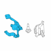 OEM Lexus Sensor Sub-Assembly, Height Control Diagram - 89408-42010