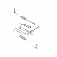 OEM 2005 Chevrolet Colorado Pipe, Steering Gear Diagram - 26095513