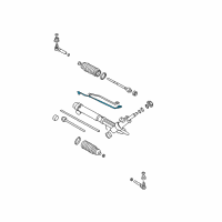 OEM 2010 GMC Canyon Pipe Asm, Steering Gear (Long) Diagram - 19133632