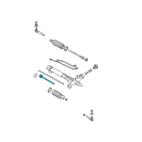 OEM 2012 Chevrolet Colorado Inner Tie Rod Diagram - 19179724