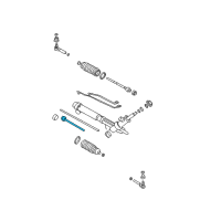 OEM 2007 Chevrolet Colorado Inner Tie Rod Diagram - 19179724