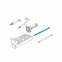 OEM 2012 Honda Ridgeline Tool Assy., Jack Diagram - 89320-SJC-A01