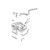 OEM 2007 Kia Rio Valve Assembly-Fuel Shut-Of Diagram - 3116038500