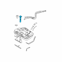 OEM 2007 Hyundai Azera Valve Assembly-Fuel Ventilator Diagram - 31155-2C700