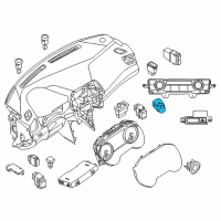 OEM Infiniti JX35 Control Unit-IMMOBILIZER Diagram - 28590-3JA0A