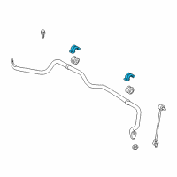 OEM 2018 Kia Sedona Bracket-STABILIZER Diagram - 54814A9000