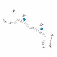 OEM 2016 Kia Sedona Bush-Stabilizer Bar Diagram - 548132W100