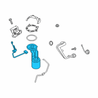 OEM 2020 Ford F-250 Super Duty Fuel Pump Diagram - LC3Z-9H307-E