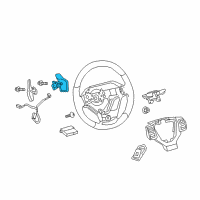 OEM 2020 Lexus RC350 Switch Assembly, Transmission Diagram - 84610-53110
