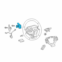 OEM Lexus NX200t Switch Assembly, Transmission Diagram - 84610-53110