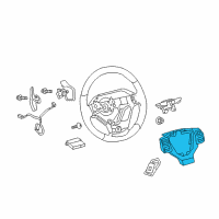 OEM 2016 Lexus NX300h Switch Assembly, Steering Diagram - 84250-78030