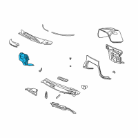 OEM GMC Savana 3500 Dash Panel Diagram - 15206831