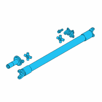 OEM 2020 Ford F-150 Drive Shaft Diagram - JL3Z-4602-G