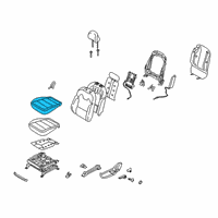 OEM Kia Telluride Pad U Diagram - 88150S9000