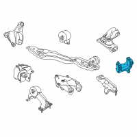 OEM Chrysler Town & Country Support-Transmission Mount Diagram - 4721335AB