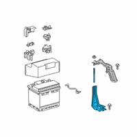 OEM 2022 Toyota Venza Support Diagram - 74405-0R010