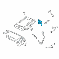 OEM 2021 Ford F-250 Super Duty Ignition Coil Diagram - LC3Z-12029-B