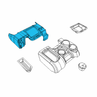 OEM 2012 Ram 2500 Console-Floor Diagram - 1EB16XDVAA