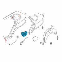 OEM BMW X5 Cover Pot Diagram - 51-17-7-297-904