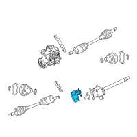 OEM 2017 Dodge Challenger SOLENOID-Axle Disconnect Diagram - 68052258AA