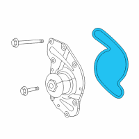 OEM Dodge Avenger Seal-Water Pump Diagram - 4792982AA