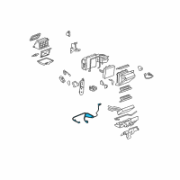 OEM Chevrolet Equinox Harness Asm-A/C Module Wiring Diagram - 22668042