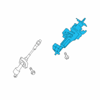 OEM Hyundai Santa Fe Column & Shaft Assembly-Steering Diagram - 56310-0W100