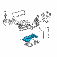 OEM 2006 Chrysler Crossfire Pan-Oil Diagram - 5097784AA