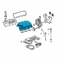 OEM Chrysler Crossfire Intake Manifold Diagram - 5179739AA