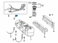 OEM Ram 2500 Cap-Fuel Filler Diagram - 52029561AA