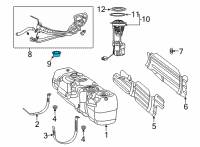 OEM 2019 Ram 2500 Cap-Fuel Filler Diagram - 52029561AA