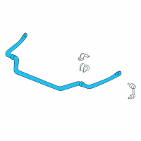 OEM 2002 Acura RL Spring, Front Stabilizer Diagram - 51300-SZ3-E01