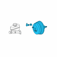 OEM Ford Ranger Booster Assembly Diagram - AL5Z-2005-A