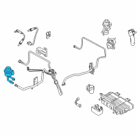 OEM Mercury Purge Control Valve Diagram - 4U5Z-9C915-CA