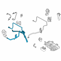 OEM 2007 Mercury Milan Tube Assembly Diagram - 6E5Z-9J279-D