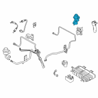 OEM 2009 Ford Focus EGR Valve Diagram - 1S7Z-9D475-A