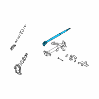 OEM 2008 Nissan 350Z Shaft Assy-Steering Column, Upper Diagram - 48820-CD010