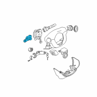 OEM 2004 Infiniti G35 Switch Assy-Turn Signal Diagram - 25540-AM800