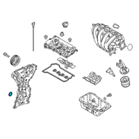 OEM 2020 Toyota Yaris Front Cover Seal Diagram - 90118-WB427