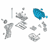 OEM 2020 Toyota Yaris Intake Manifold Diagram - 17120-WB002