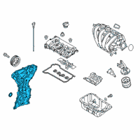 OEM Toyota Yaris Front Cover Diagram - 11310-WB001