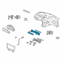 OEM 2008 Honda Accord Control Assy., Heate Diagram - 79500-TA0-A13ZA