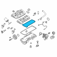 OEM BMW 535xi Profile-Gasket Diagram - 11-12-7-582-245