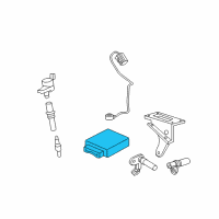 OEM Lincoln ECM Diagram - CL1Z-12A650-GJ
