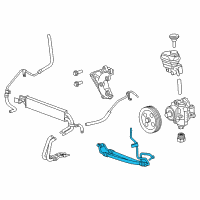 OEM 2009 Cadillac CTS Pressure Hose Diagram - 22818716