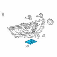 OEM 2019 Buick Encore Module Diagram - 42532768