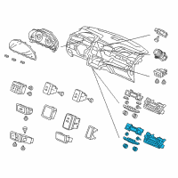 OEM 2017 Honda Odyssey Cont *NH365L* Diagram - 79600-TK8-A03ZC